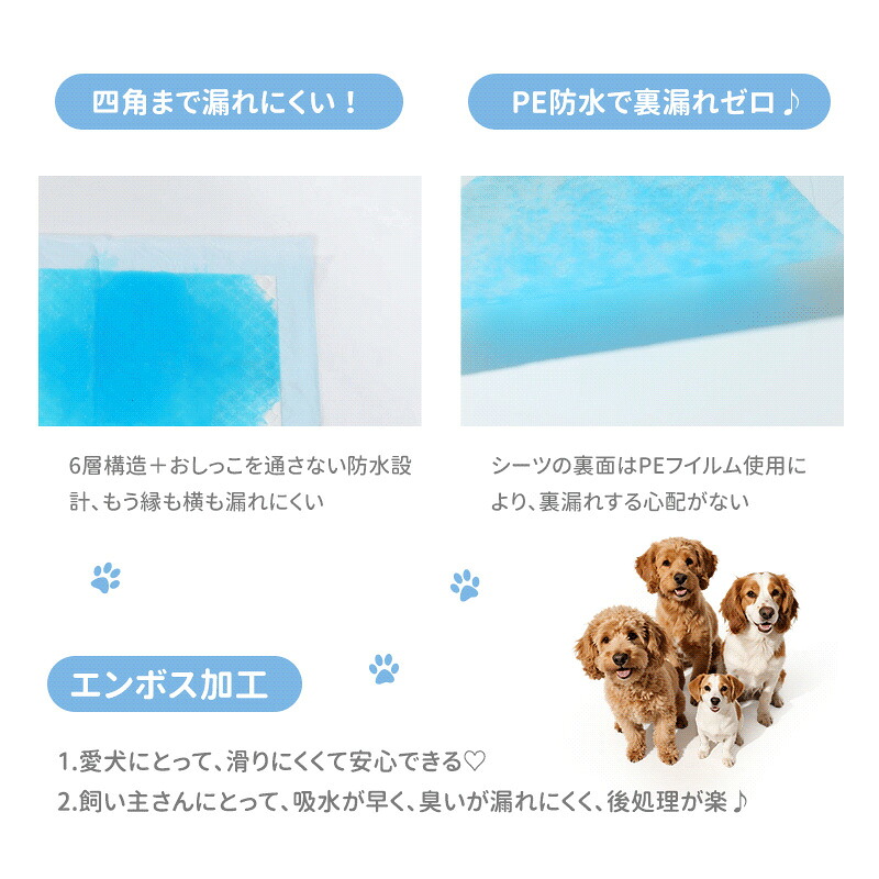 楽天市場】【最短当日出荷!】ペットシーツ 薄型 レギュラー1200枚 800