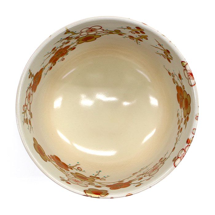 抹茶茶碗 光琳梅 宮地英香 美品 箱なし 【公式通販】