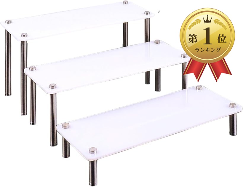 楽天市場】【楽天ランキング1位入賞】アクリルステージ 3段