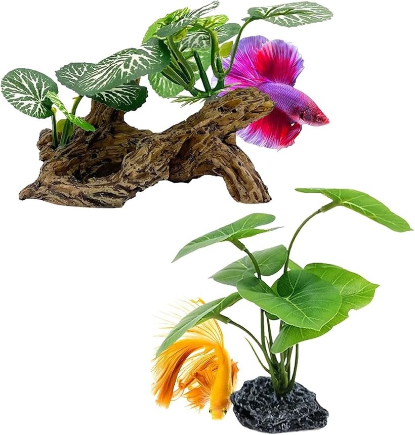 人工水草セット 多様な色と形 人工水草セット 人工プランツ ペット用品