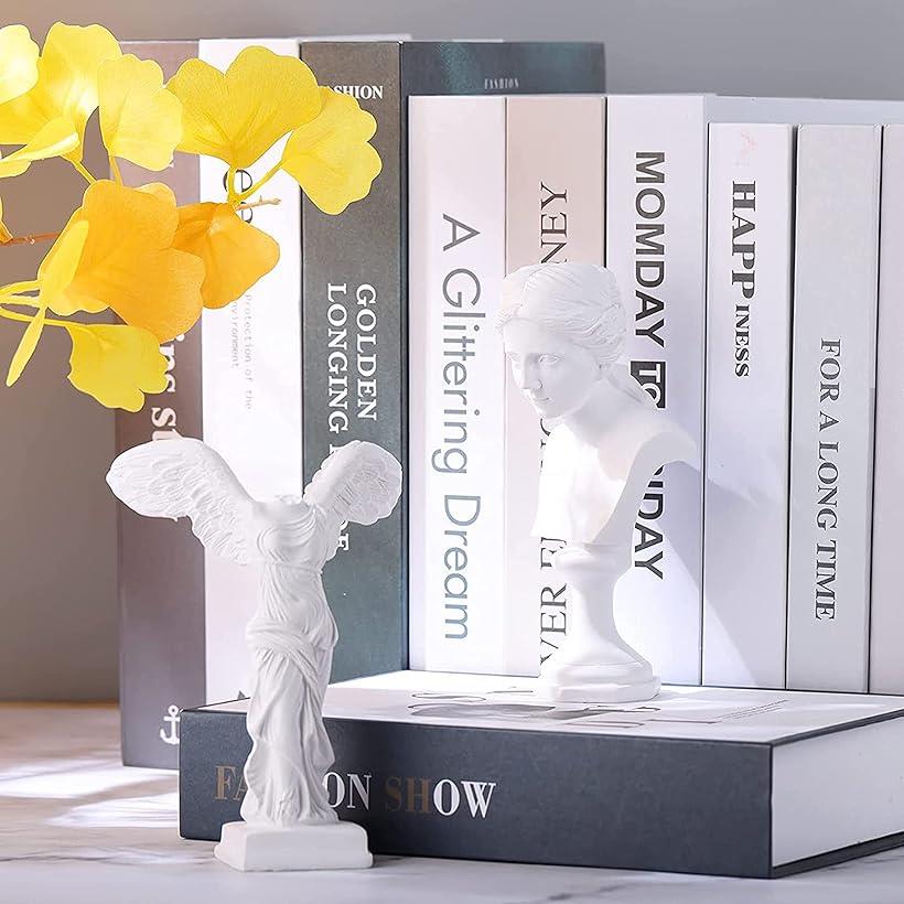 楽天市場】自宅が美術館 石膏風人物像 全身像14cm サモトラケのニケ