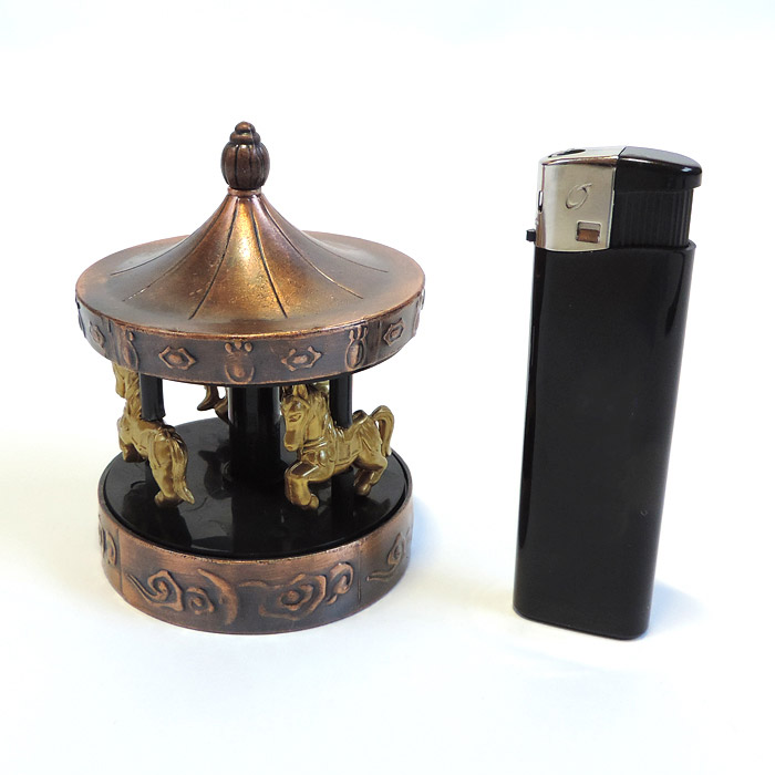 楽天市場】アンティーク鉛筆削り メリーゴーランド アンティーク