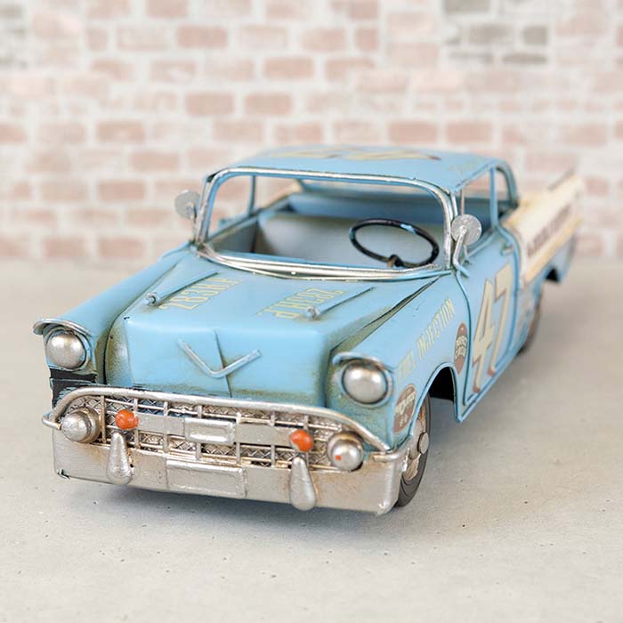 楽天市場】ヴィンテージカー レトロ オブジェ Racing ブリキ 置物 車