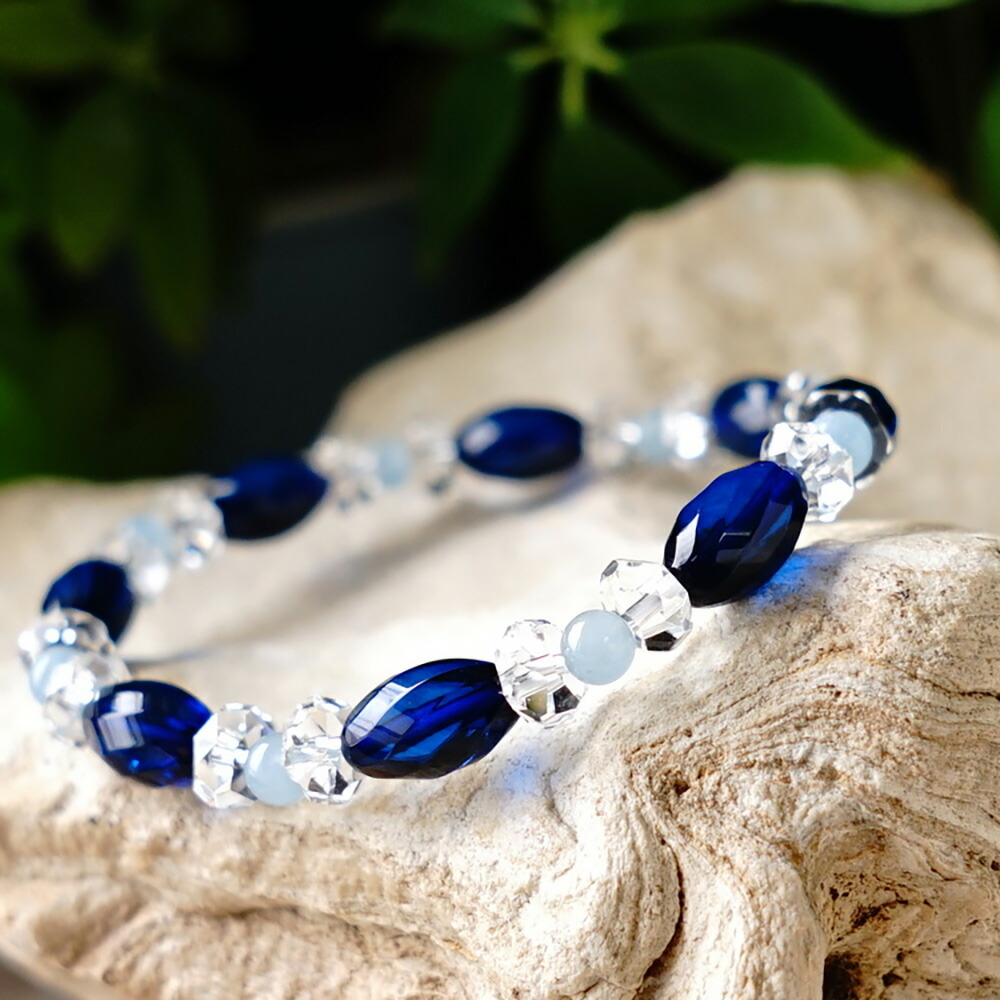 楽天市場】サファイアブルー アンバー （琥珀）アクアマリン 水晶