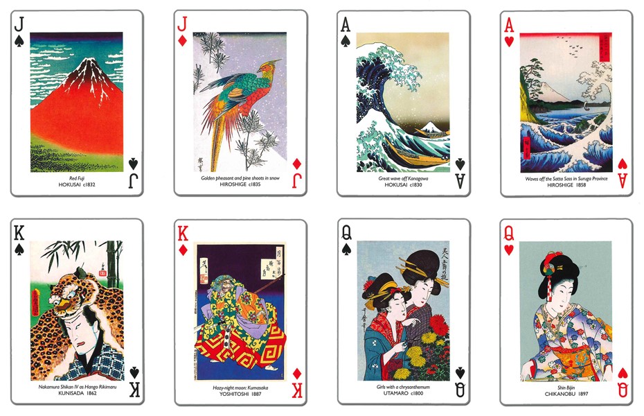 楽天市場】浮世絵トランプ【ジャパニーズプリント】”日本の美しい伝統