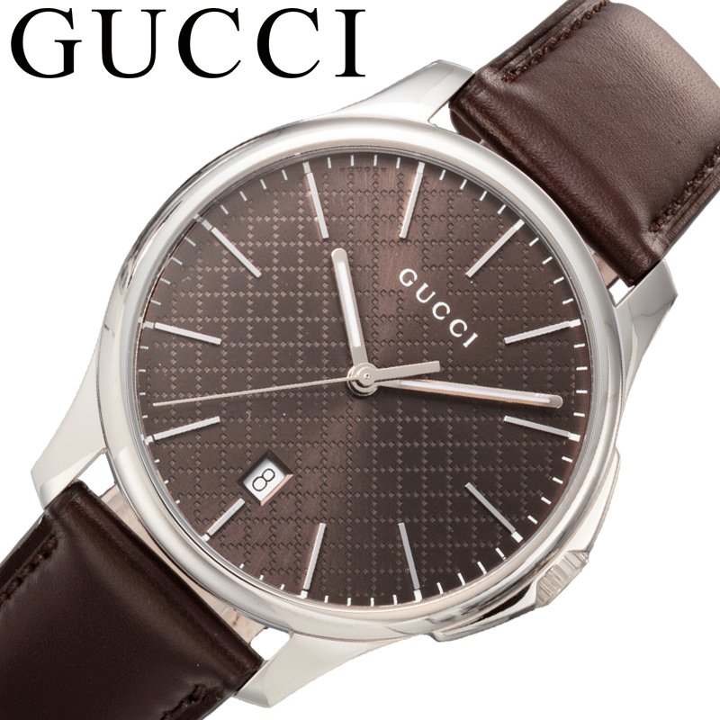 楽天市場】グッチ 腕時計 GUCCI 時計 Gタイムレス G Timeless ブラウン