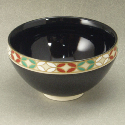 楽天市場】【茶道具】【数茶碗】【送料代引手数料無料】黒仁清口七宝