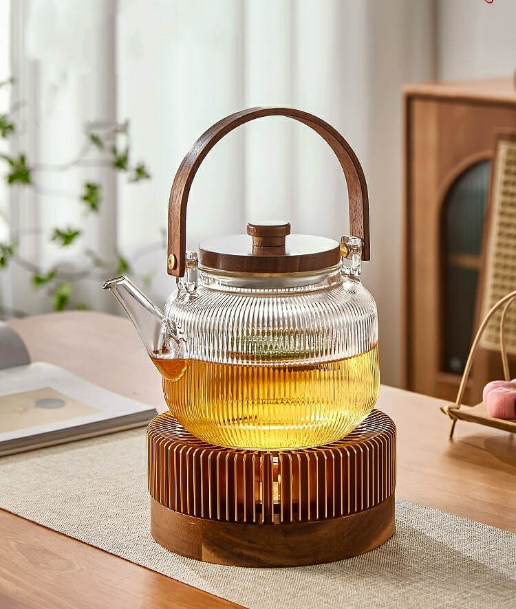 楽天市場】モール ガラスティーポット 900ml ガラスケトル 耐熱 ガラス