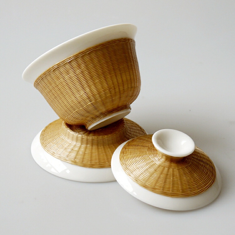 楽天市場】清境Craft 伝統工芸 竹細工 蓋物 蓋付碗 竹編み 珍味入れ 宝