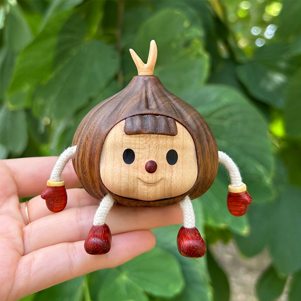 キ*ー様 保田人形 陶芸作品 木製箱付き 木製雛人形 おしゃれな