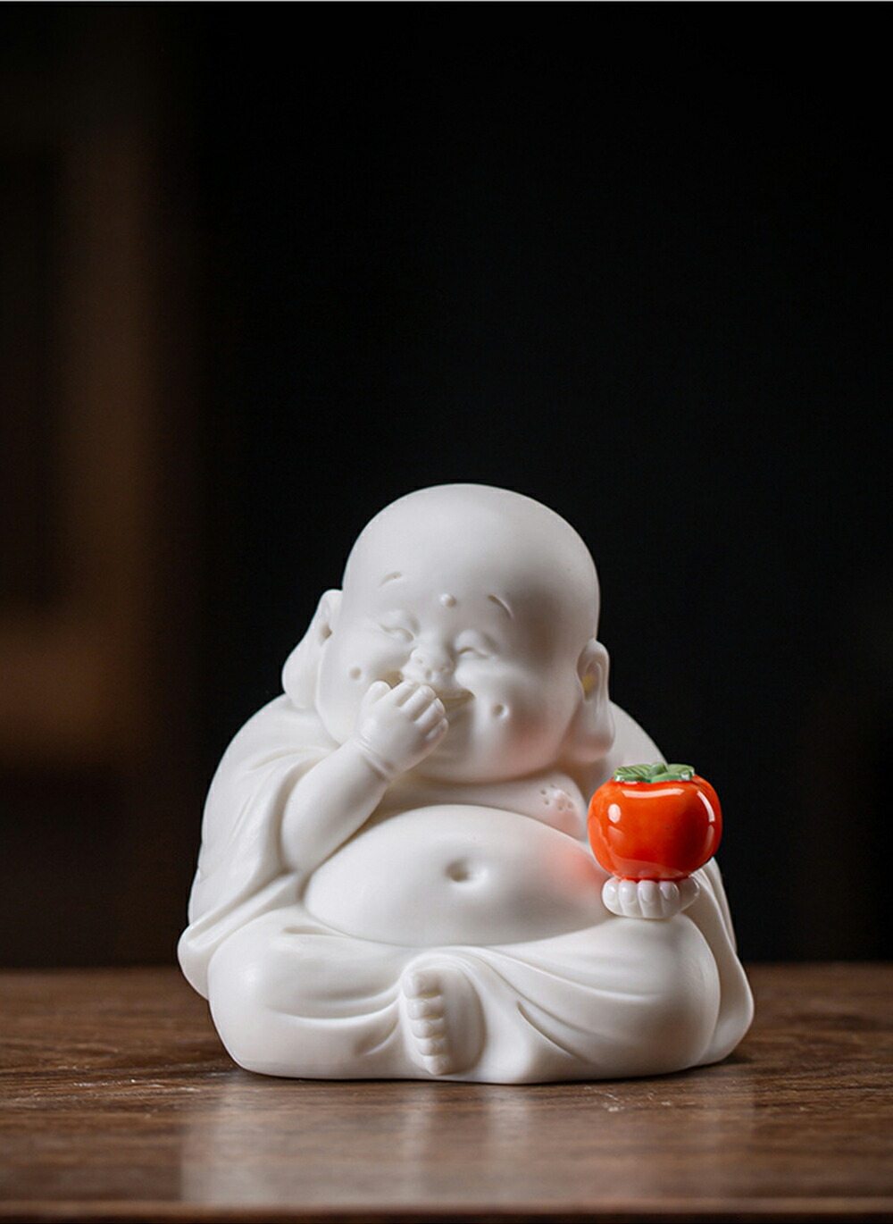 置物 弥勒佛 粉彩人物 置物 弥勒佛 粉彩人物 五子登科弥勒佛像粉彩瓷塑