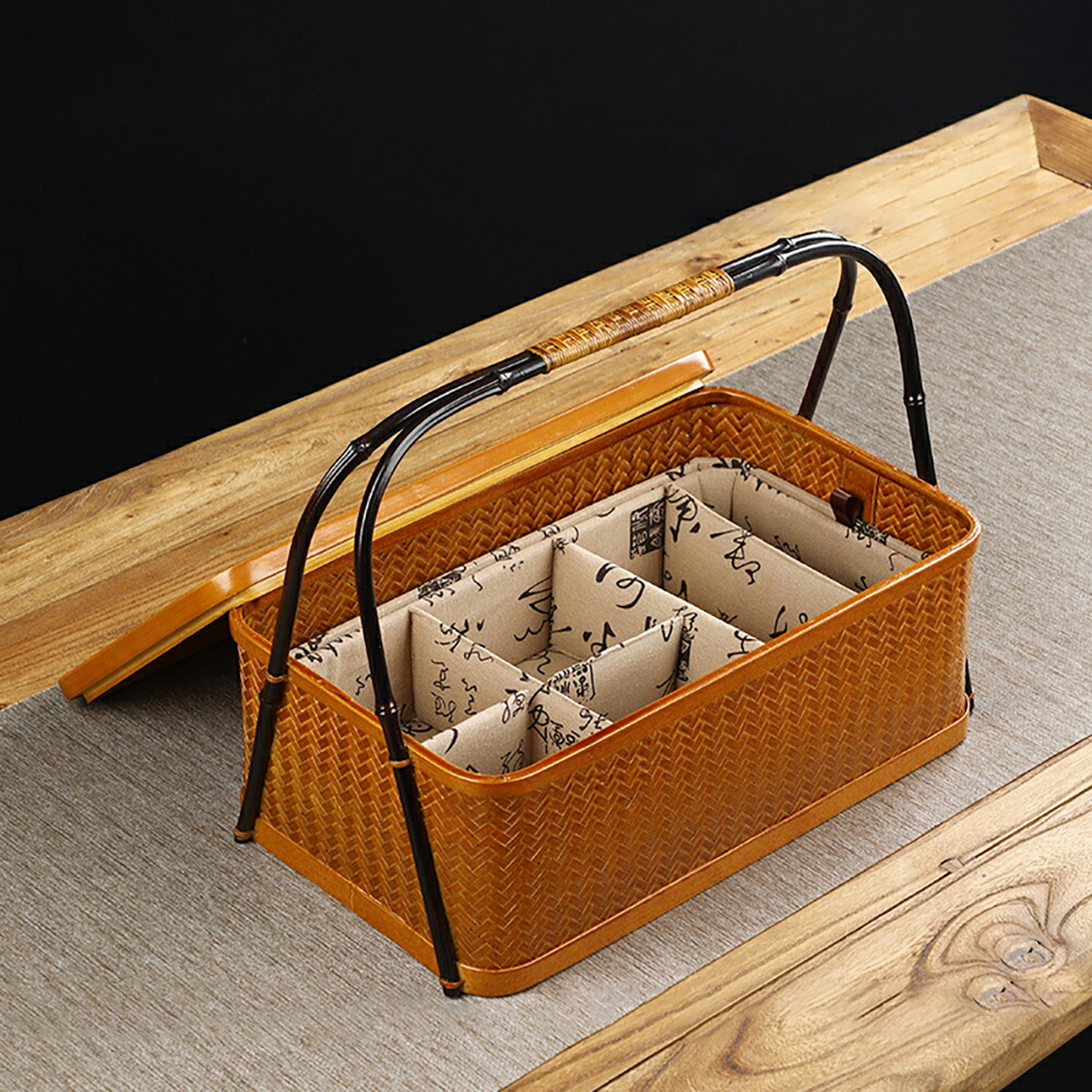 楽天市場】清境Craft 竹かご 新作 天然竹製 バンブー 収納ボックス