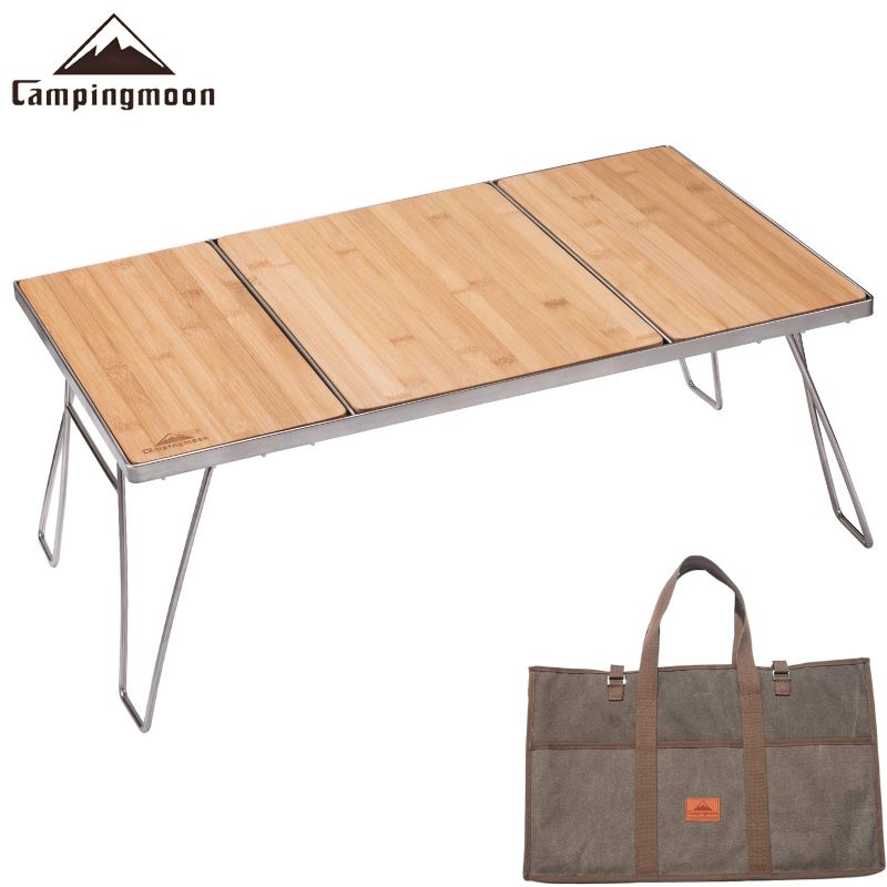 ブリッジテーブル ・ IGTハーフ天板4枚・収納袋 セット キャンピング