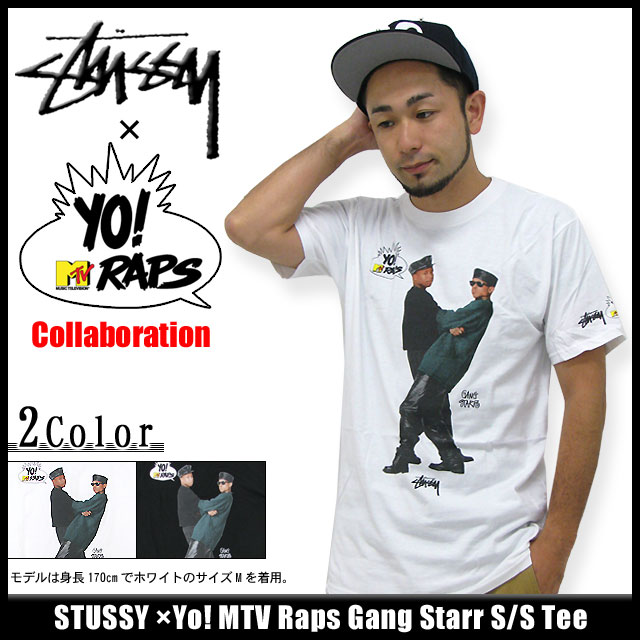 楽天市場】ステューシー STUSSY×Yo! MTV Raps Gang Starr Tシャツ 半袖