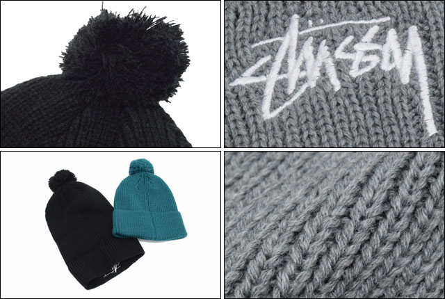楽天市場】ステューシー STUSSY ニット帽 Stock FA15 Pom(stussy