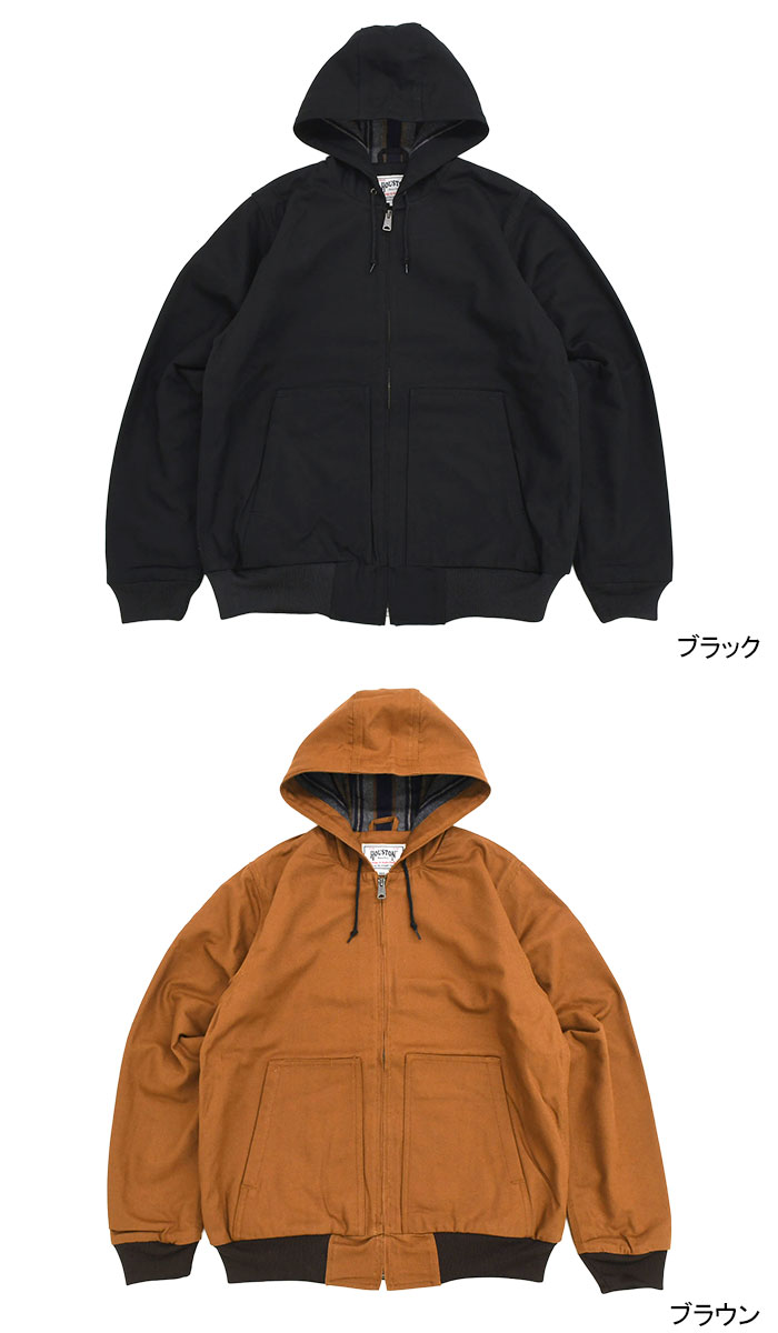 楽天市場】ヒューストン HOUSTON ジャケット メンズ ダック ジップ