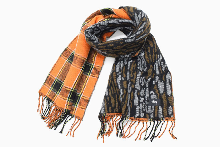 STUSSY 24AW PLAID SCARF プレイドスカーフ マフラー STUSSY 24AW