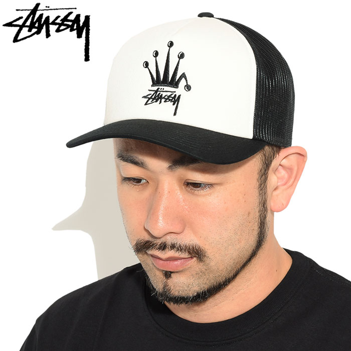 STUSSY キャップ 黒 STÜSSY SPORT キャップ 黒 STUSSY St〓ssy Stock