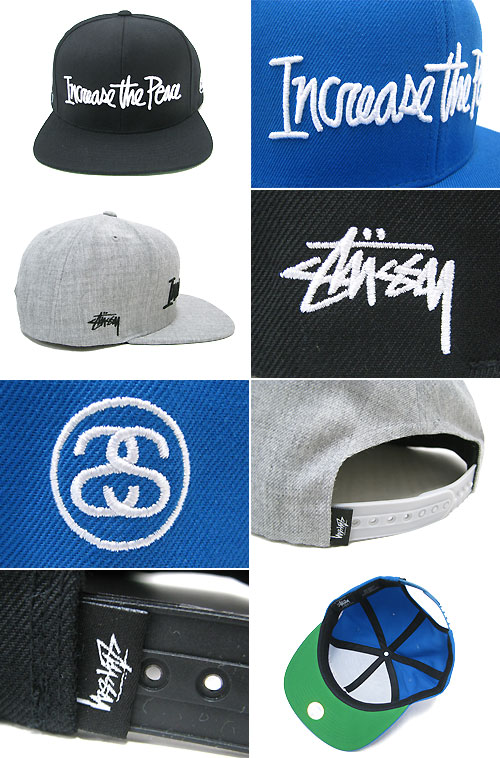 楽天市場】ステューシー STUSSY キャップ Peace Snapback キャップ