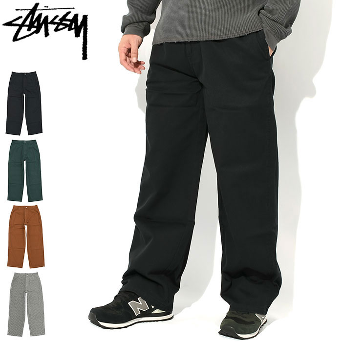 楽天市場】ステューシー STUSSY パンツ メンズ Twill Workgear Trouser