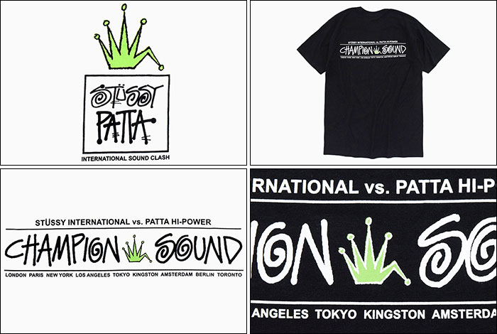 楽天市場】ステューシー STUSSY Tシャツ 半袖 メンズ Patta Champion