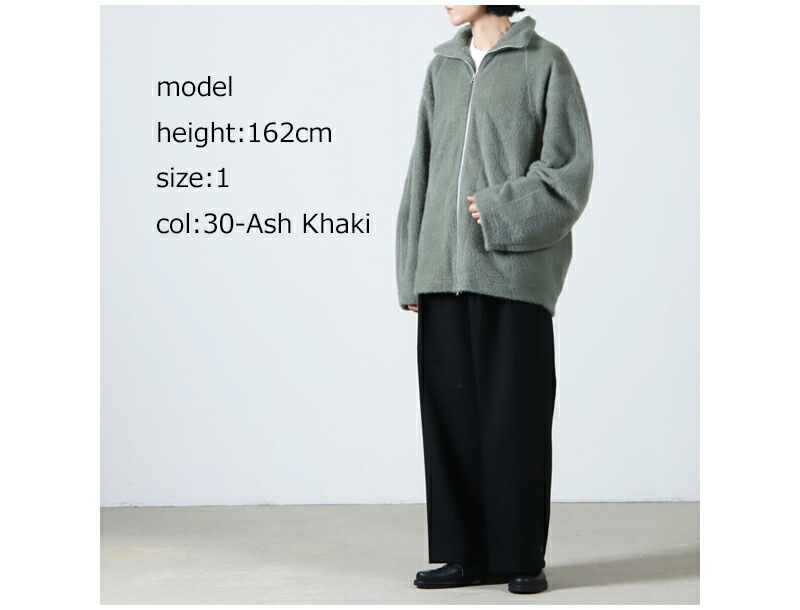 楽天市場】08sircus ゼロエイトサーカス Micro fur terry track jacket