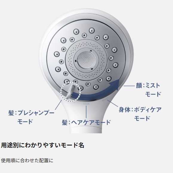 楽天市場】【最短翌日お届け】EH-SH50-W Panasonic ファインバブル