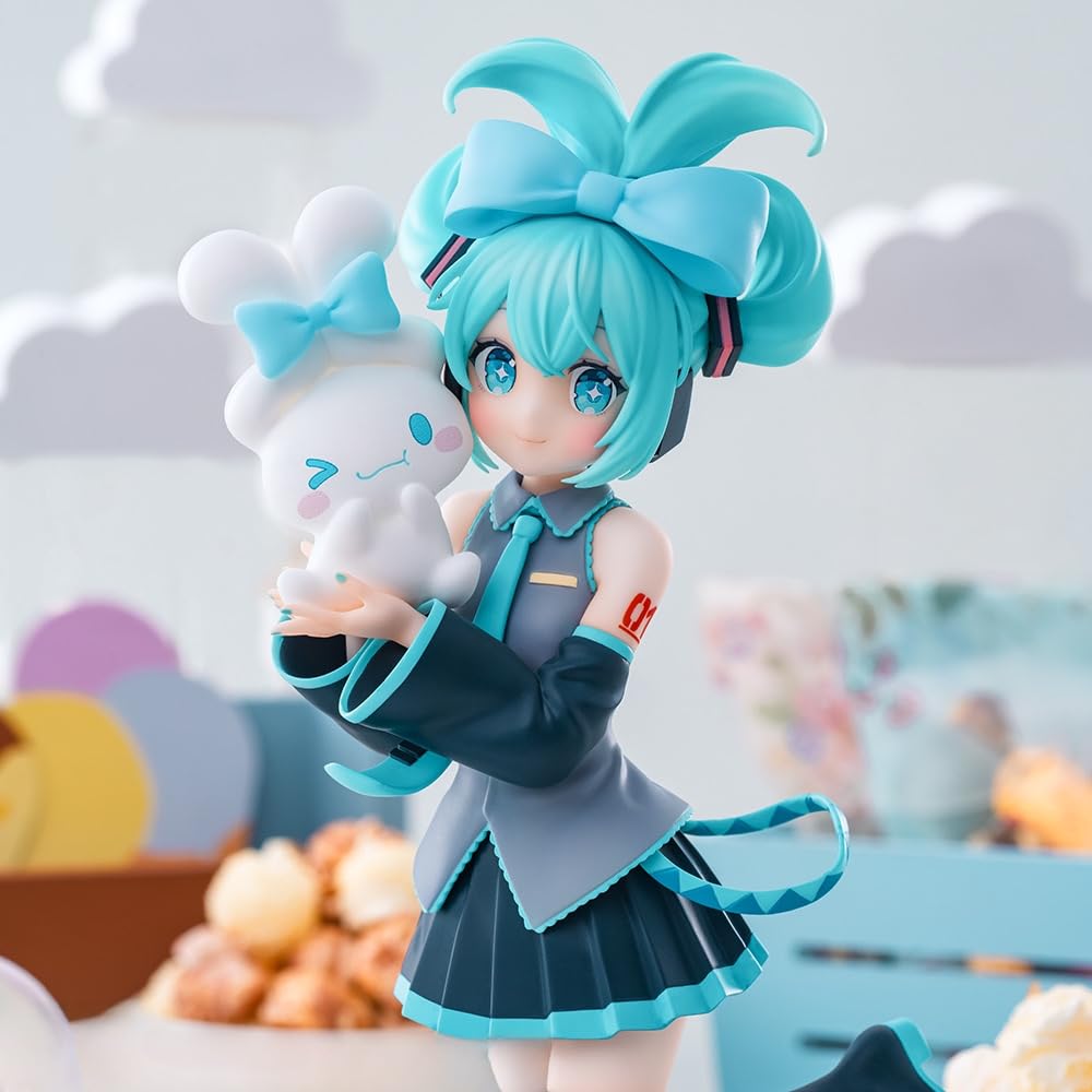 初音ミク シナモロール フィギュア ホワイトドレスver おすましver