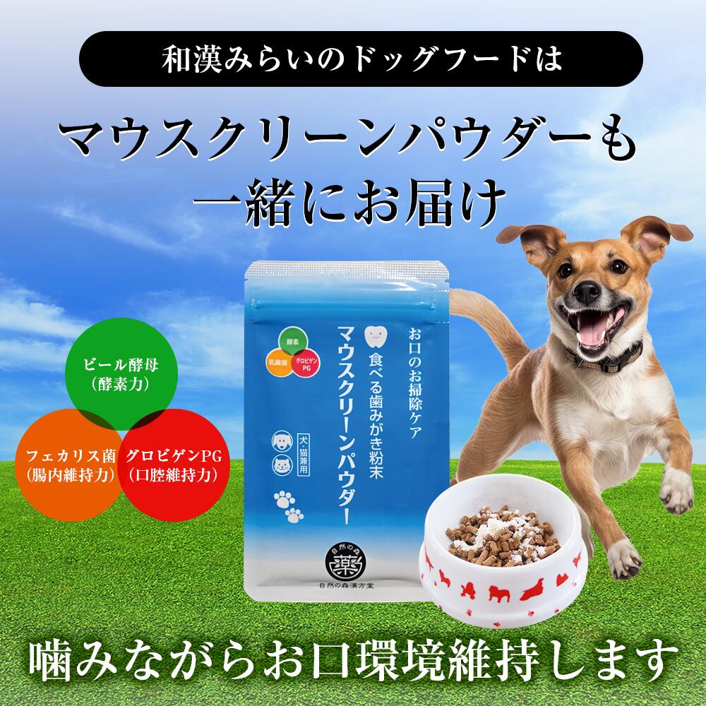みらいのドッグフード 特別療養食GAN+栄養回復 1kg×2袋 みらいの