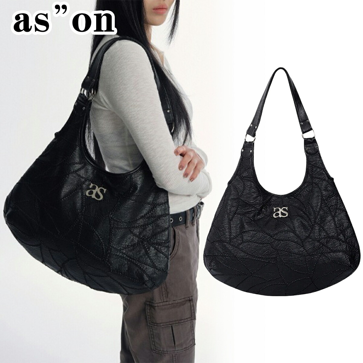 楽天市場】as”on アズオン ショルダーバッグ BECKY SHOULDER BAGK