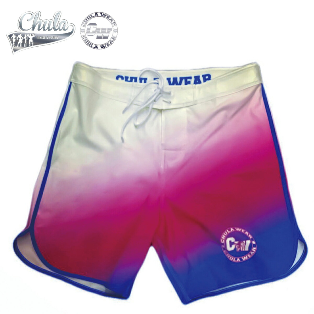 CHULA WEAR ボードショーツ ピンクグラデーション CHULA WEAR ボード
