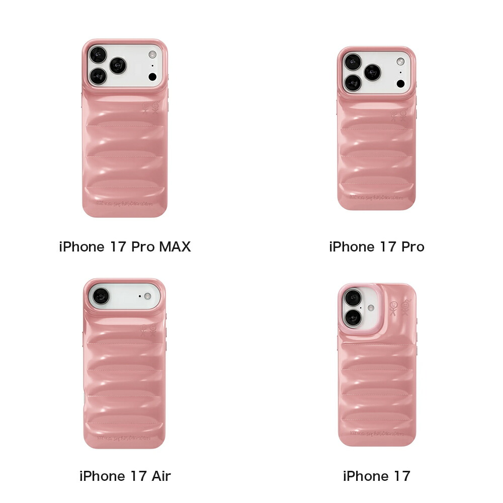 さくらんぼurban sophistication 17ケース the-puffer-case-dark-cherry-