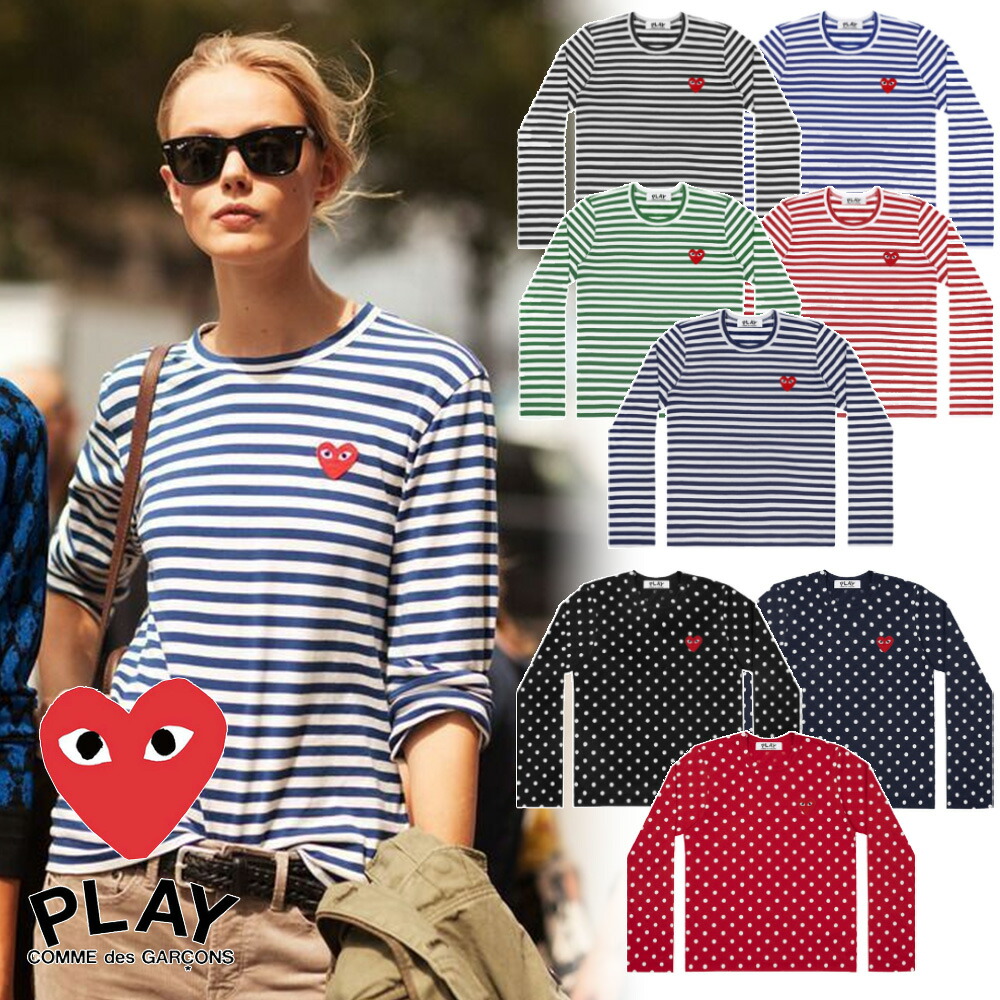 楽天市場】コムデギャルソン Tシャツ 長袖 レディース COMME des