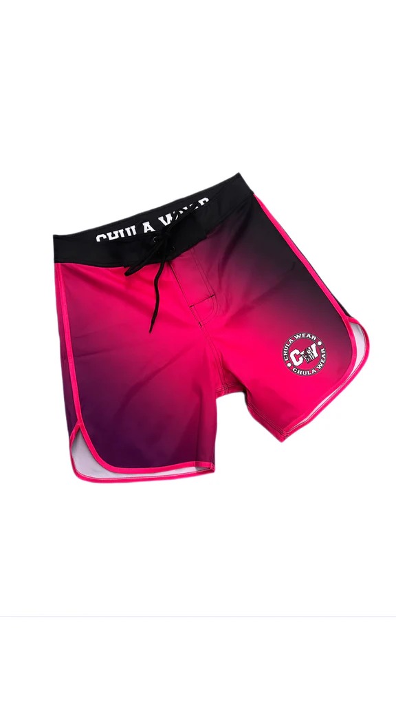 CHULA WEAR ボードショーツ ピンクグラデーション CHULA WEAR ボード
