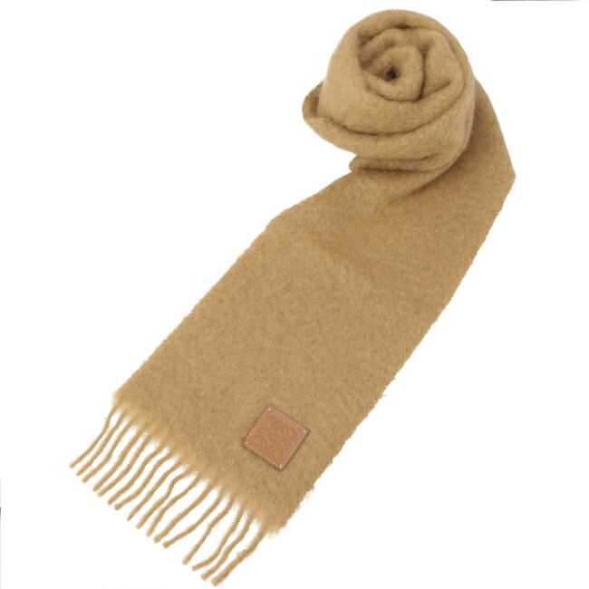 楽天市場】ロエベ/LOEWE ストール メンズ MOHAIR SCARF マフラー CAMEL