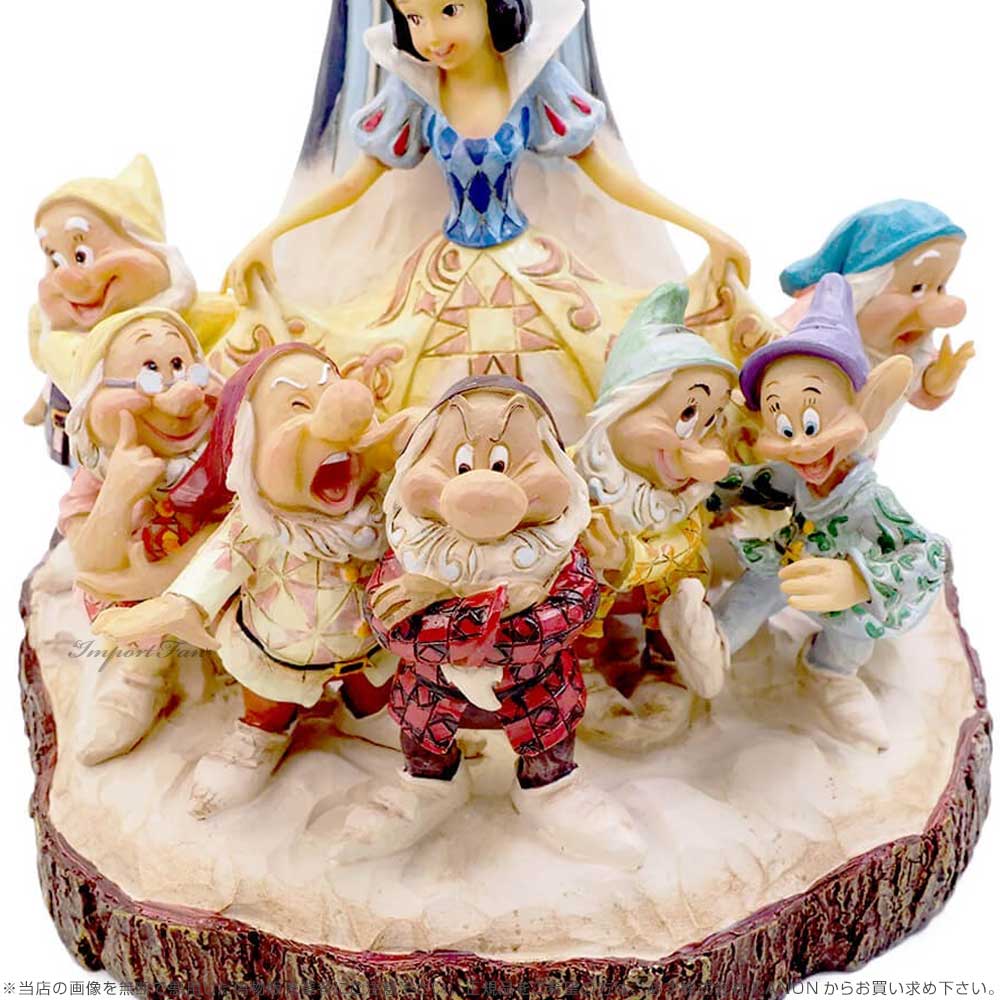 ディズニーストア 白雪姫 七人の小人 ジオラマ 置物 レア レア物