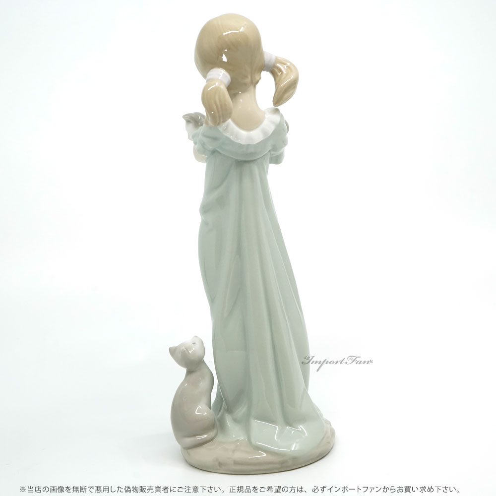 リヤドロLLADRO小さな家族猫少女01008689Mylittlefamily 小さな家族