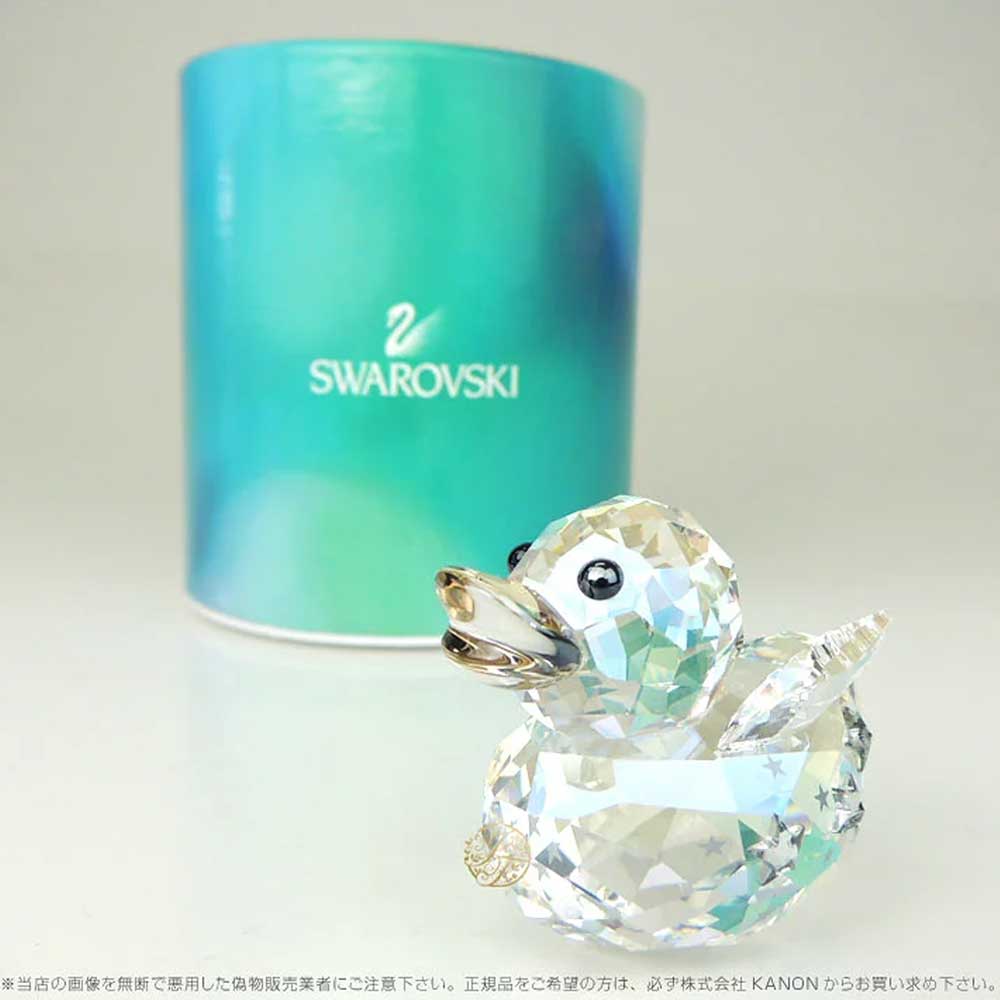 楽天市場】スワロフスキー ハッピーダック 天使 エンジェル 5080327