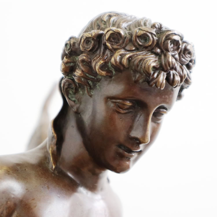 楽天市場】【当日発送】天使 ブロンズ 彫刻 美術品 置き物 オブジェ