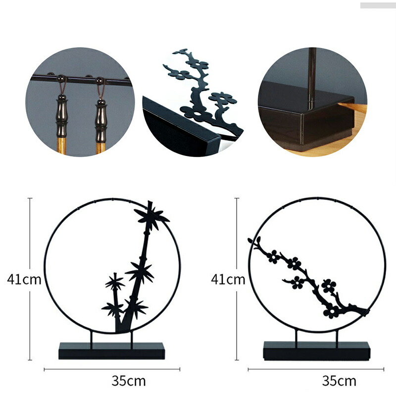 竹の書道飾り 竹の書道飾り