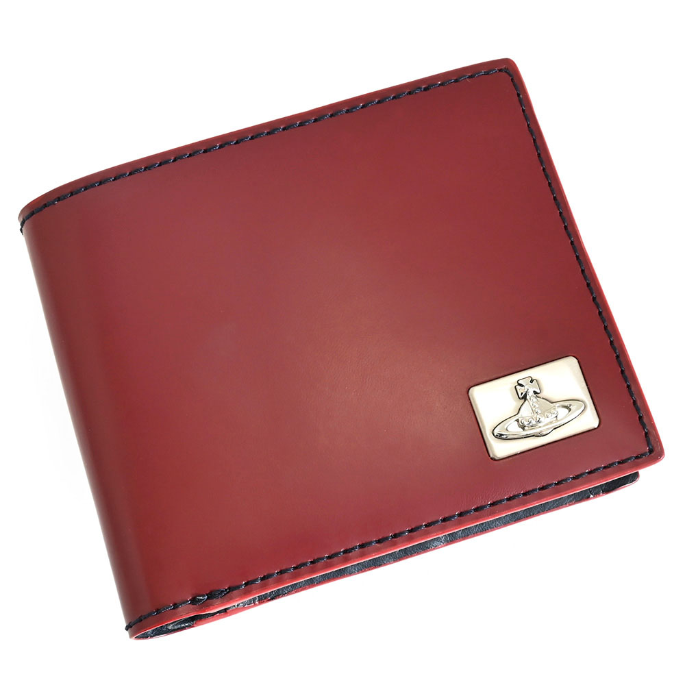 楽天市場】ヴィヴィアンウエストウッド 財布 二つ折り財布 ボルドー