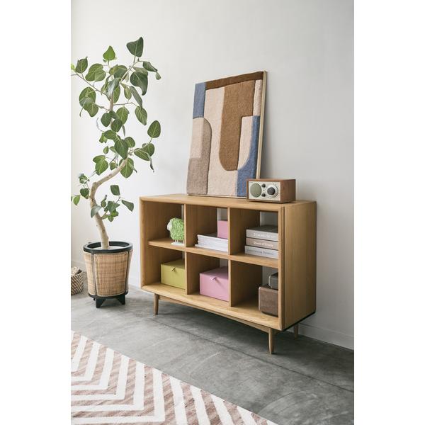 楽天市場】オープンシェルフ 飾り棚 本棚 木製ラック 天然木 北欧 収納