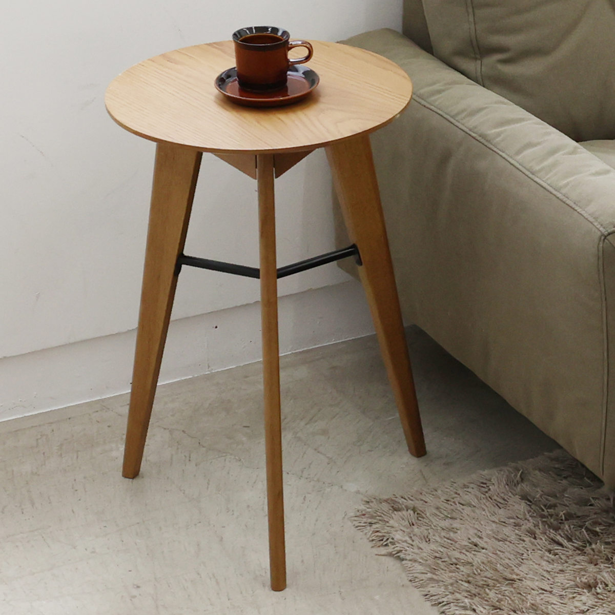 wtw wtw 円形木製サイドテーブル 円形木製サイドテーブル wtw 円形木製
