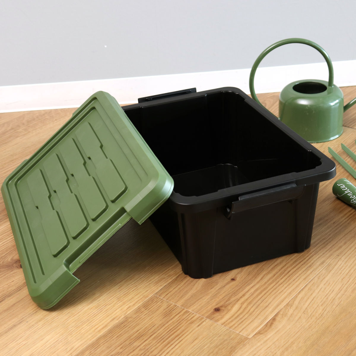 ずとまよ コンテナボックス緑 CONTAINER BOX (Vivid Green) - ZUTOMAYO