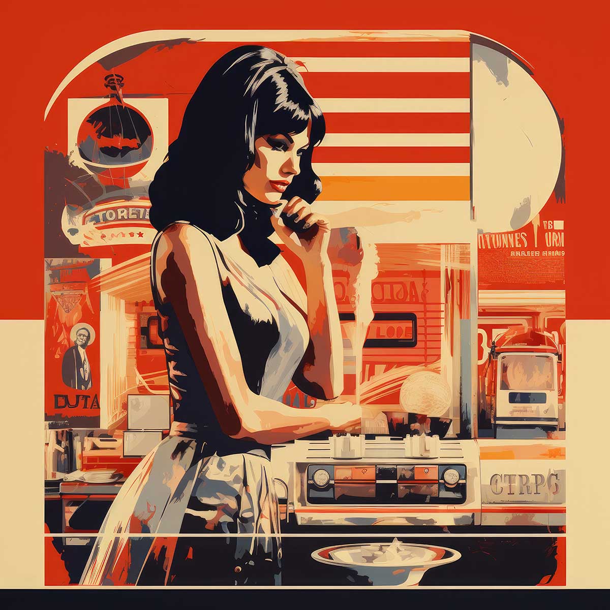 楽天市場】アメリカン レトロ ポスター ヴィンテージ レトロアート