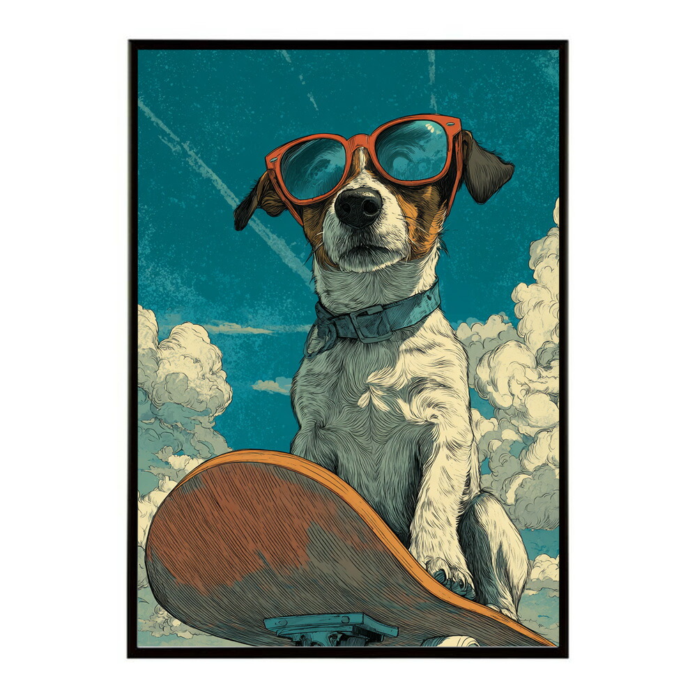 A1サイズ（約59x84cm）】【lm-poster-1964】【フレーム付き】カラフル