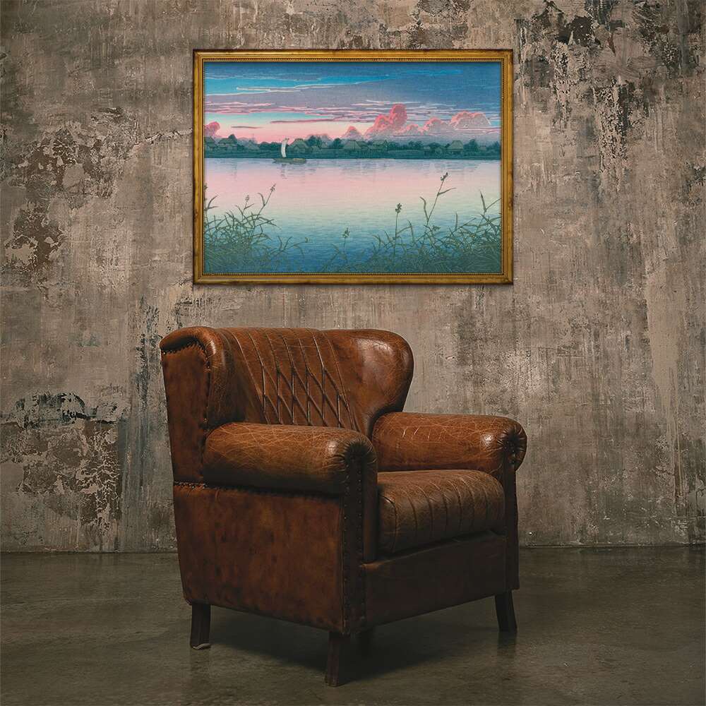 楽天市場】川瀬巴水(かわせはすい) 初秋の浦安 レプリカ 複製 デジタル