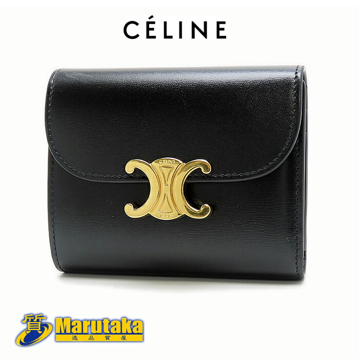 楽天市場】セリーヌ スモール フラップ ウォレット トリオンフ