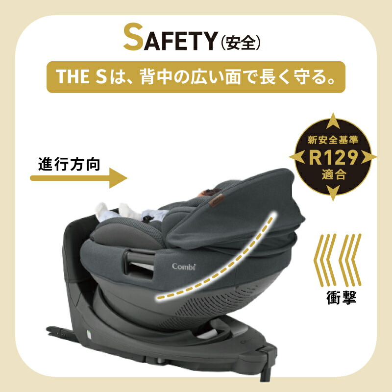 楽天市場】コンビ THE S ISOFIX エッグショック ZC-720