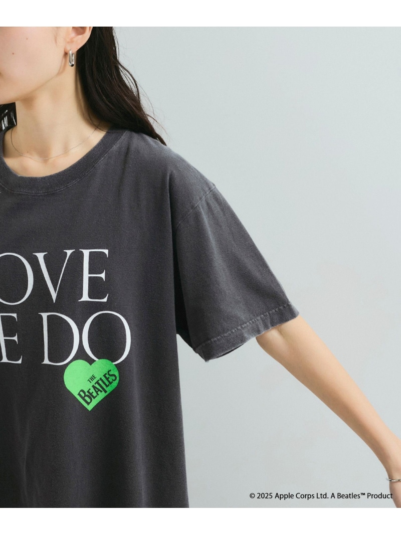 楽天市場】【THE BEATLES/ザ ビートルズ】LOVE ME DO Tシャツ ROPE